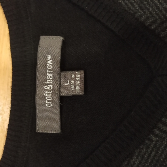 Croft & Barrow men's pullover long sleeve sweater. Size large - Picture 11 of 13